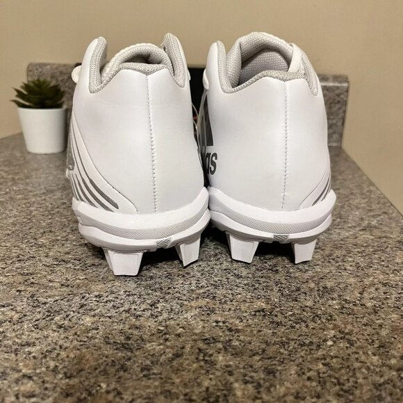 Adidas Freak MD 20 Size 12 Football Cleats White Silver‎ FW3576 - Picture 5 of 7